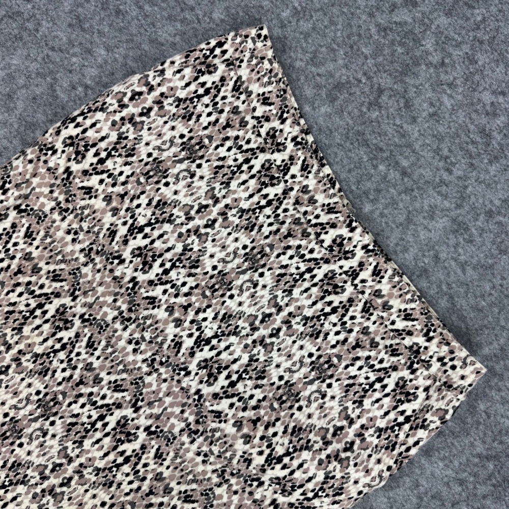Merona Womens Size 14‎ Snake Print Pencil Skirt 2 Pockets Stretch Cotton Blend